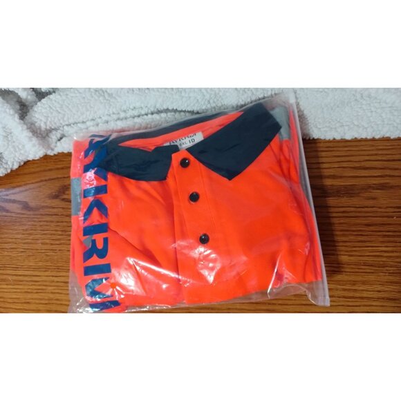 A-SAFETY Long Sleeves Hi Vis Safety Daily Work Construction Polo Shirt Size 6XL - Picture 6 of 9
